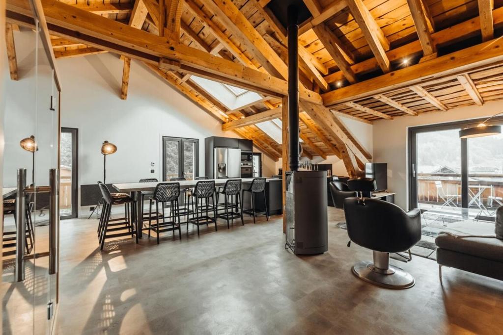 Luxurious 3 bedroom apartment with sauna and garage — Hotel in Chamonix-Mont-Blanc