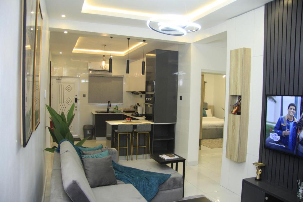 Cosy 2-Bedroom Apartment With Superfast Wifi and 24x7 Security and Electricity, Lekki