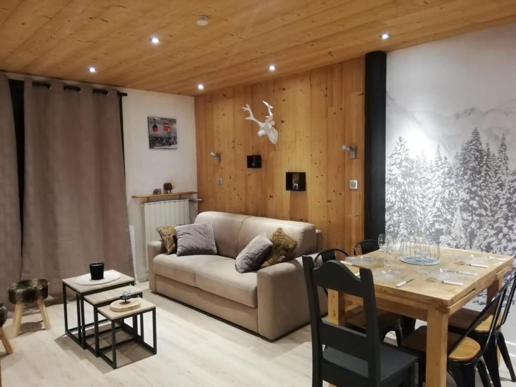 Les Deux Alpes, Le Lauvitel, appartement cosy, pied des pistes, 2 adultes 2 enfants - 5