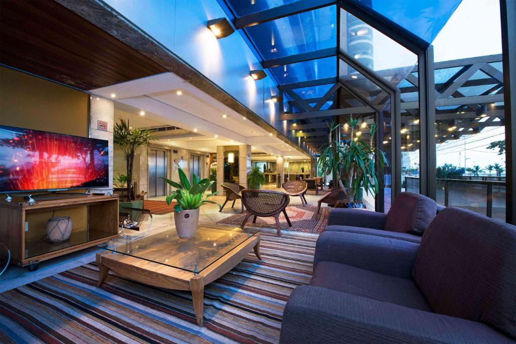 Lobby, Magna Praia Hotel in Fortaleza