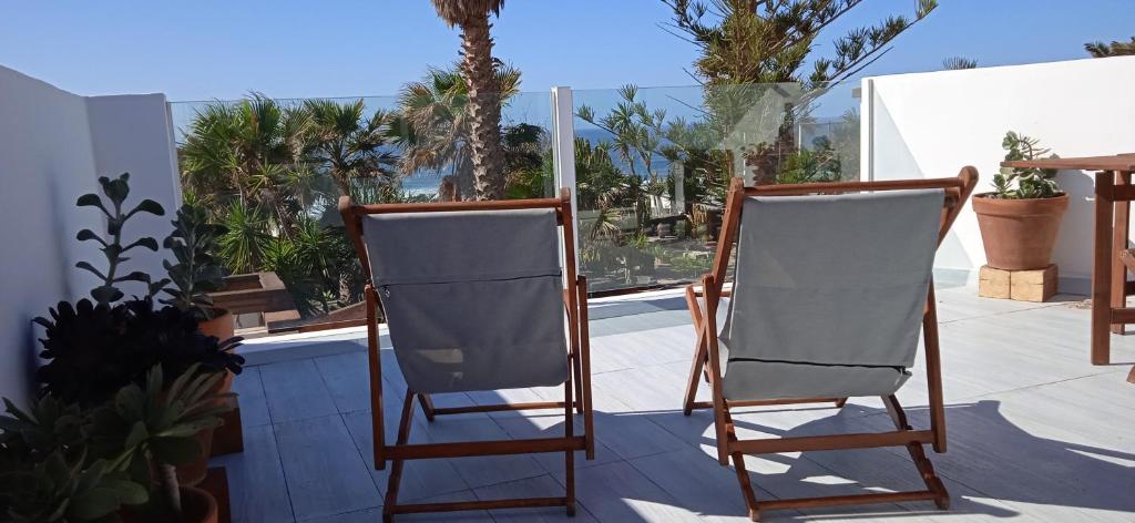 360 view to ocean and cliffs, Famara