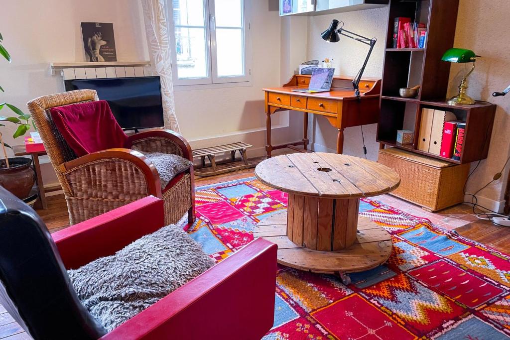 Studio 30m2ToursCentreBord de LoireQuartier Quai Paul Bert