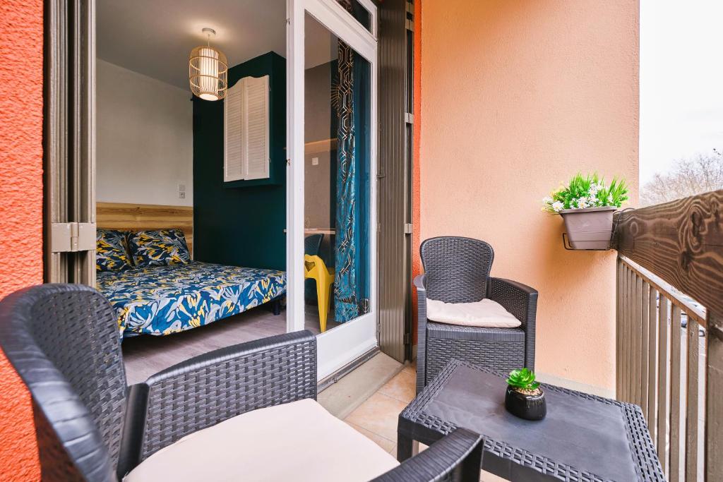 Tout confort ! Climatisation, Centre-ville, Parking, Terrasse, WiFi, Netflix - 4