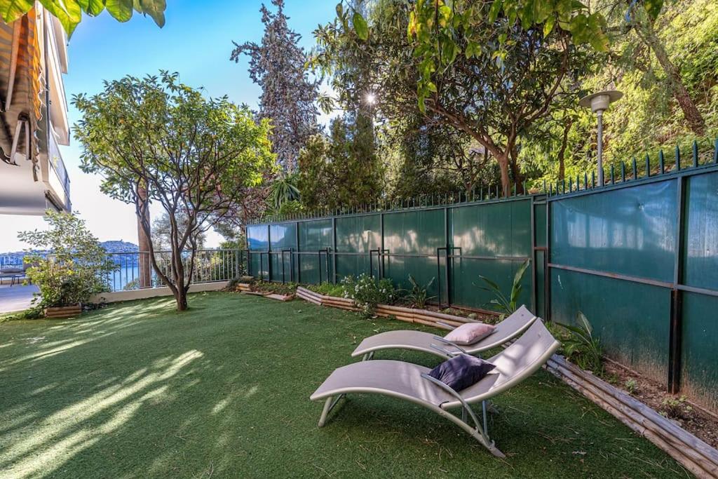 Villefranche Sur Mer:Appartement-villa, Vue mer, jardin, parking. - 3