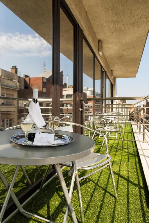 Balcony/terrace, Carat Boutique Hotel in Budapest