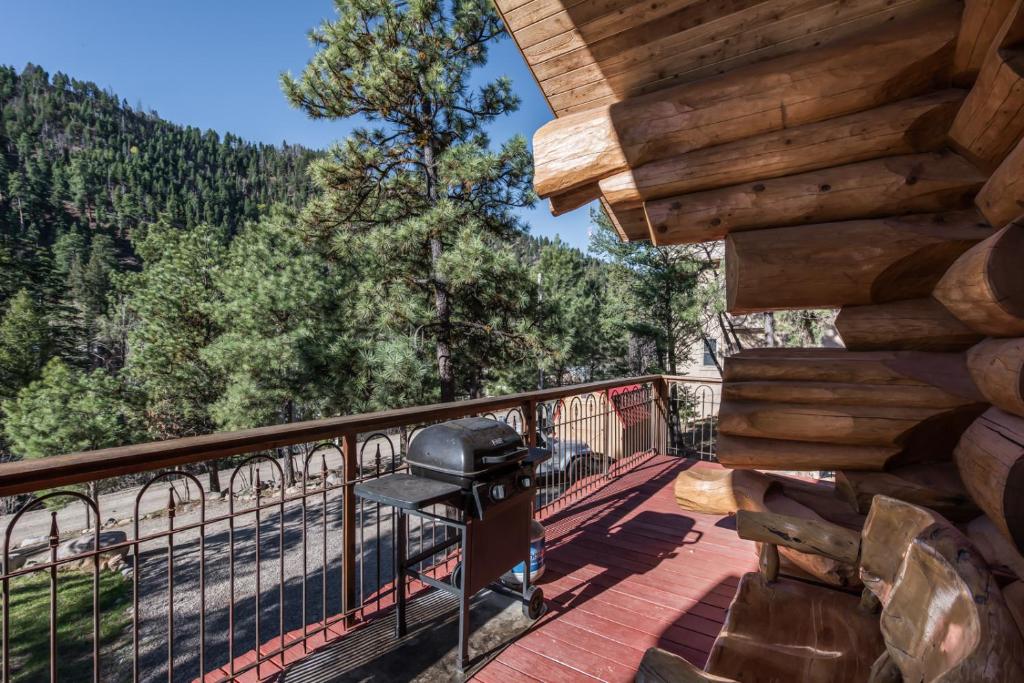Bear Foot Lodge, 2 Bedrooms, Sleeps 6, Gas Grill, Walk to River, Hot Tub photo