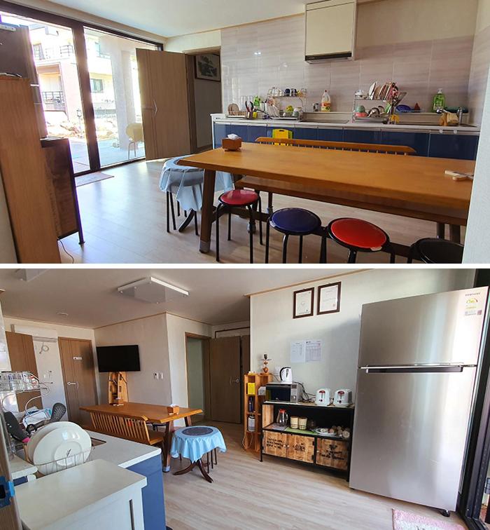 Kitchen, Guesthouse Gilson in Sokcho-si