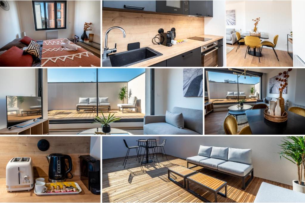 DOWNTOWN ROOFTOP - CENTRE VILLE - WiFi - TERRASSE - NETFLIX - 2
