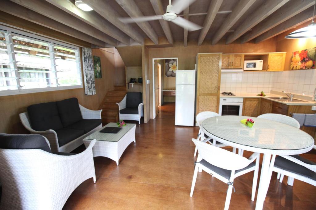 View, Lagoon Breeze Villas in Rarotonga