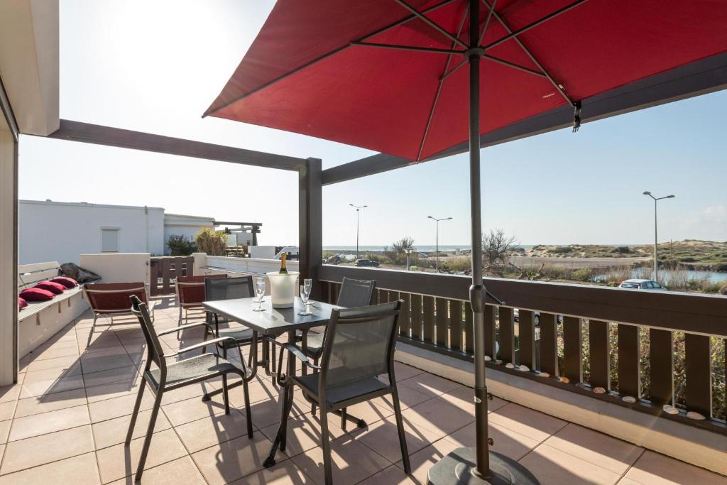 Villa Rocca - vue mer - terrasse - parking - plage - Village Naturiste - 5