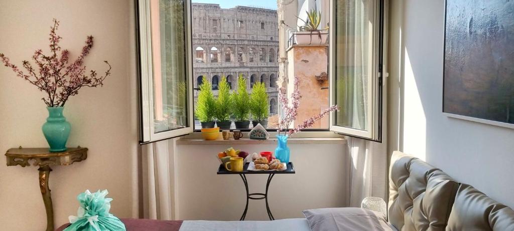 Rental in Rome Colosseo View Luxury 전경