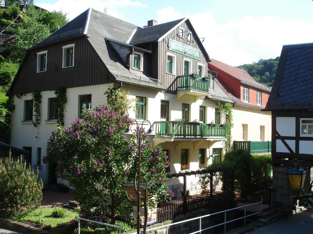 Entrance, Pension Rauschenstein in Bad Schandau