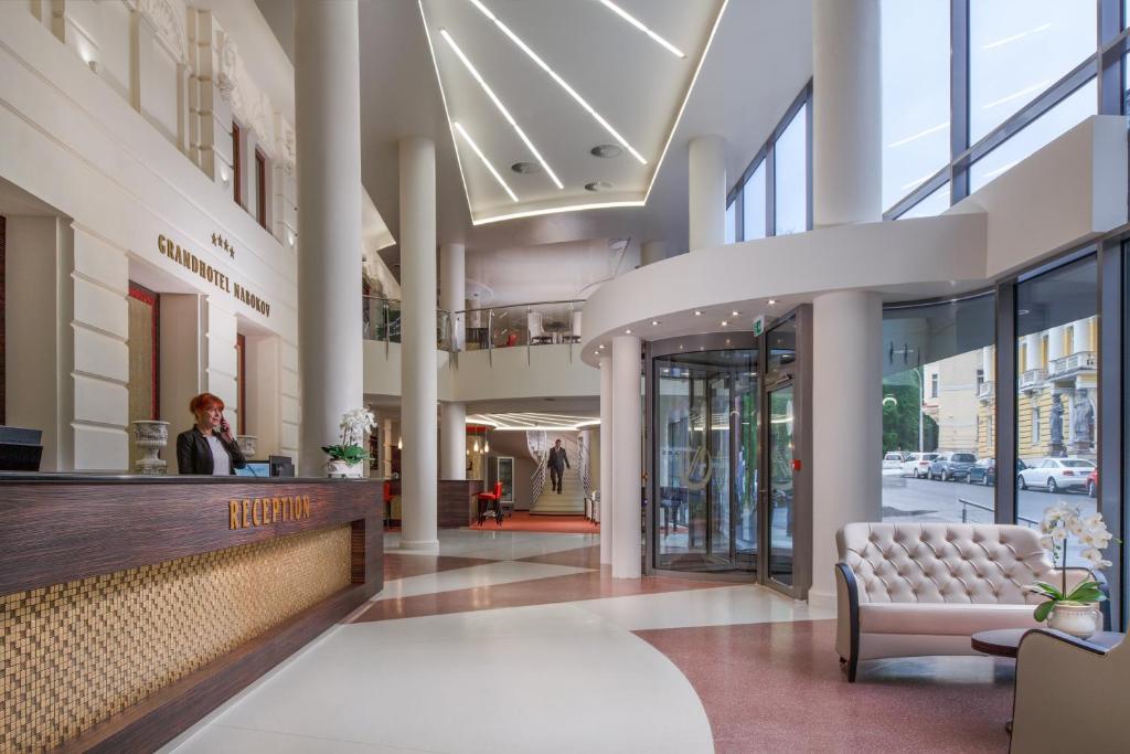 Lobby, Grandhotel Nabokov in Marianske Lazne