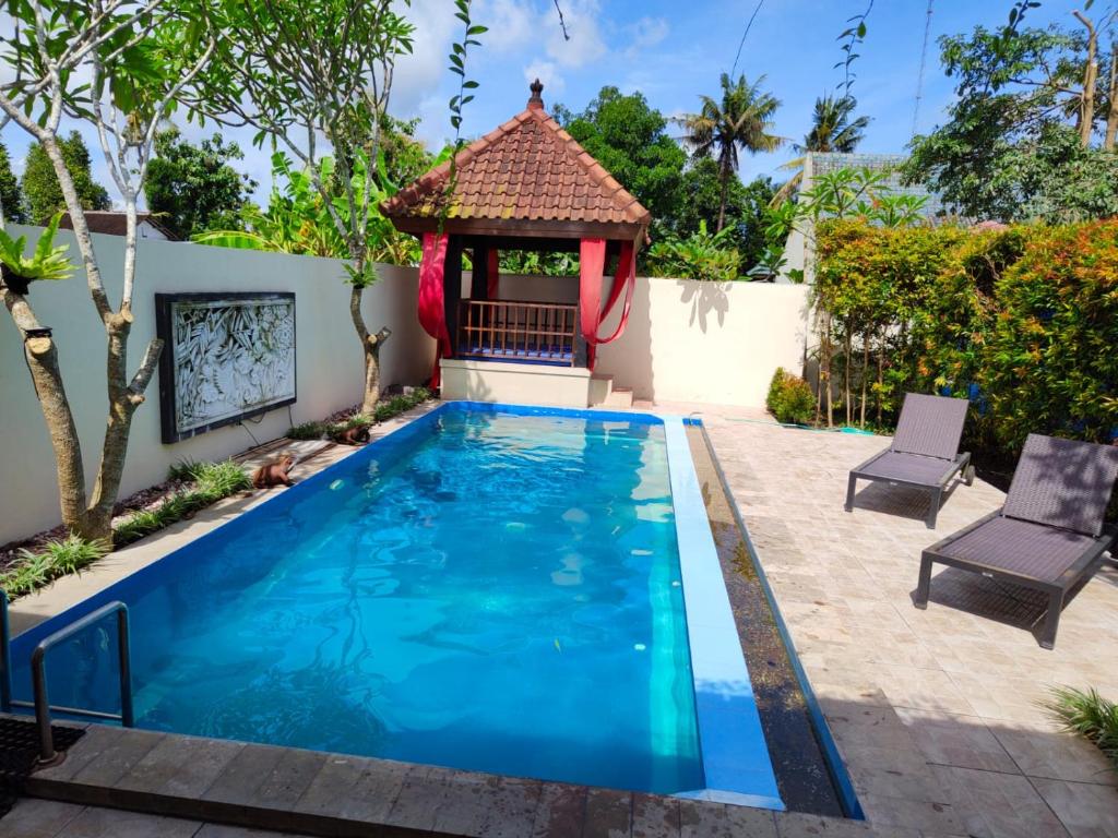Swimming pool, Rosseno Villa in Yogyakarta