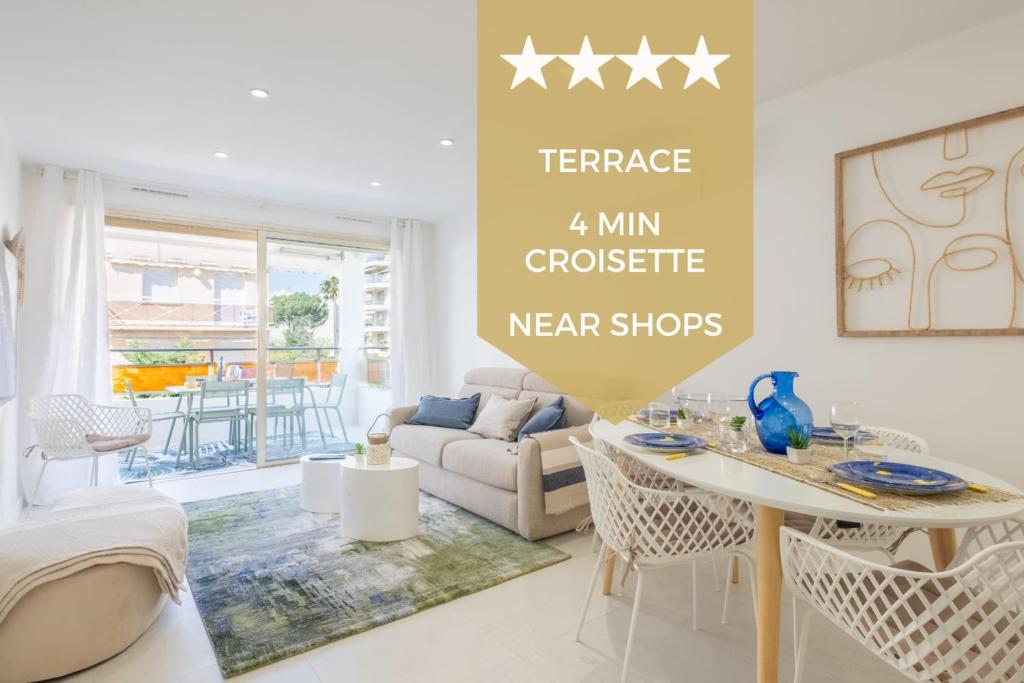 Stylish 2-Br Apartment Steps from the Croisette, Cannes