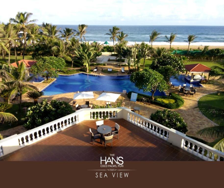 The Hans Coco Palms Hotel in Puri