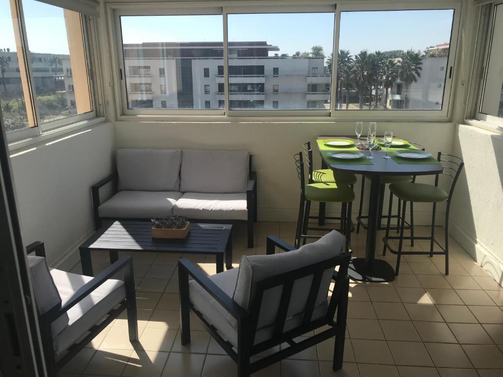 Charmant T2 Les Plages Dorées vue mer + parking - 2