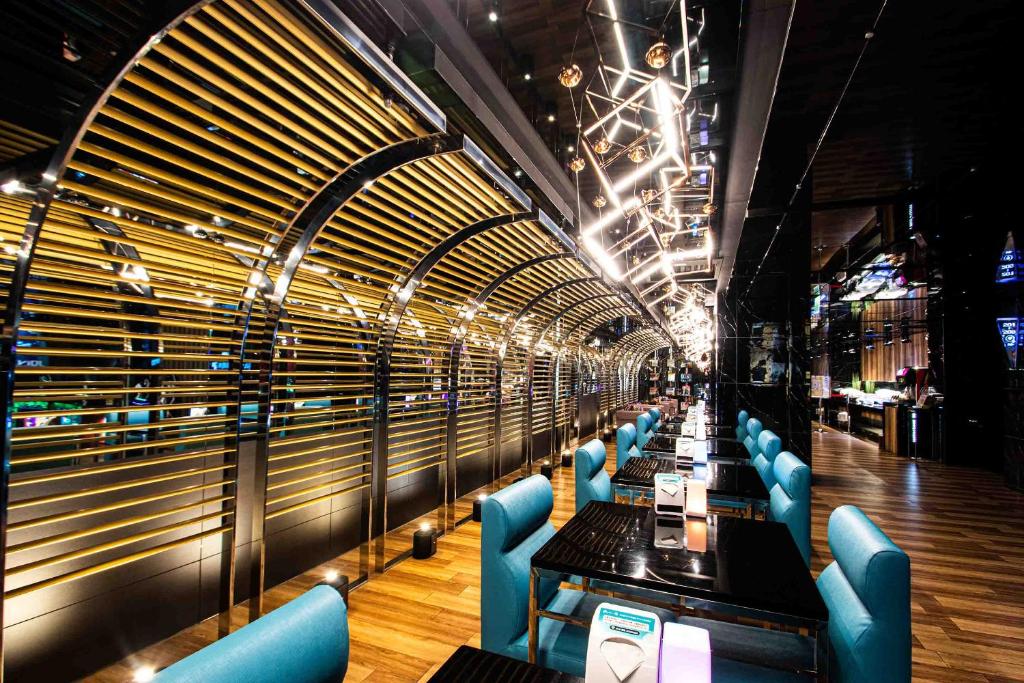 Restaurant, i hotel Zhongli in Taoyuan