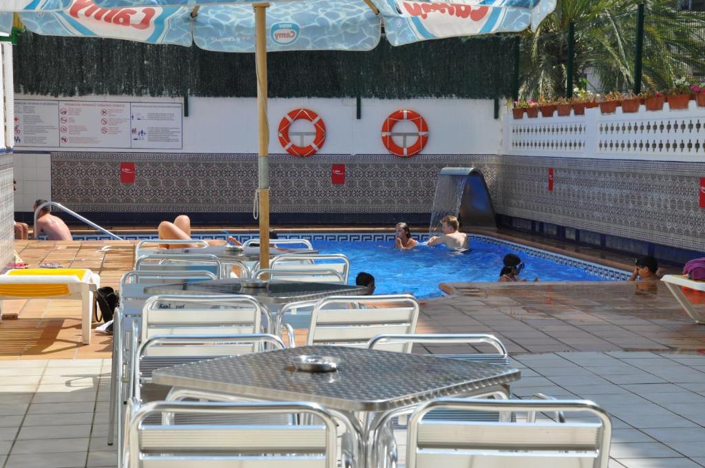 Aparthotel Safari — Swimming pool in Calella, Catalonia
