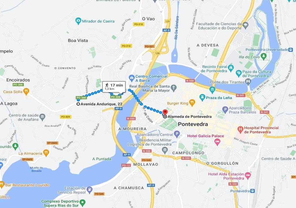 APT SOLEADO y SILENCIOSO - GARAJE- A 17 min andando del centro de Pontevedra - 5