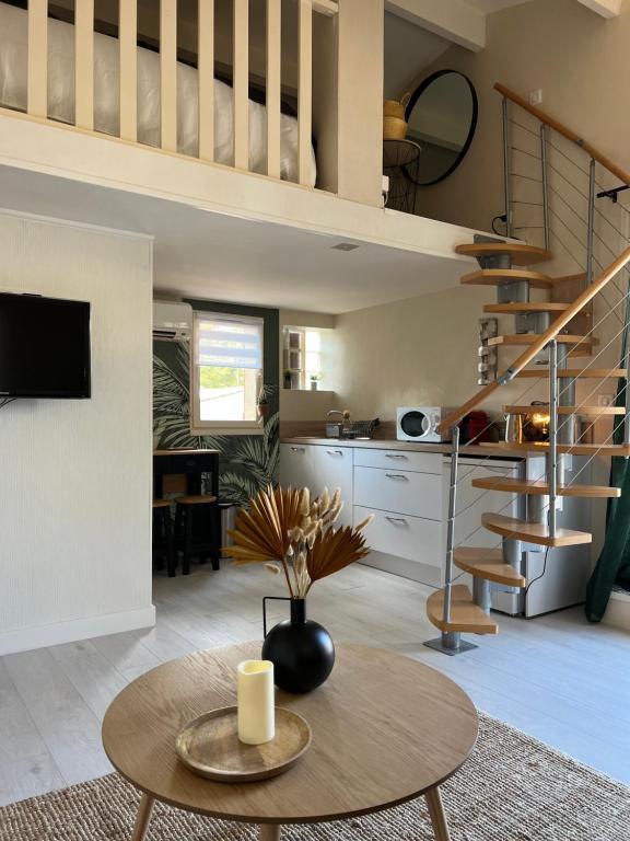 Appartement proche village naturiste, terrasse et parking - 4