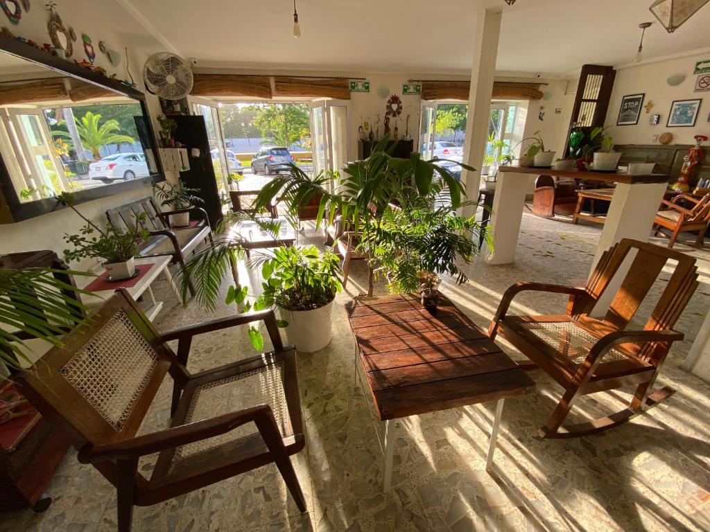 Lobby, Hotel La Piazzetta in Merida