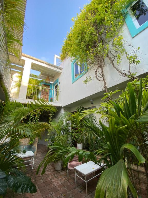 Exterior view, Hotel La Piazzetta in Merida