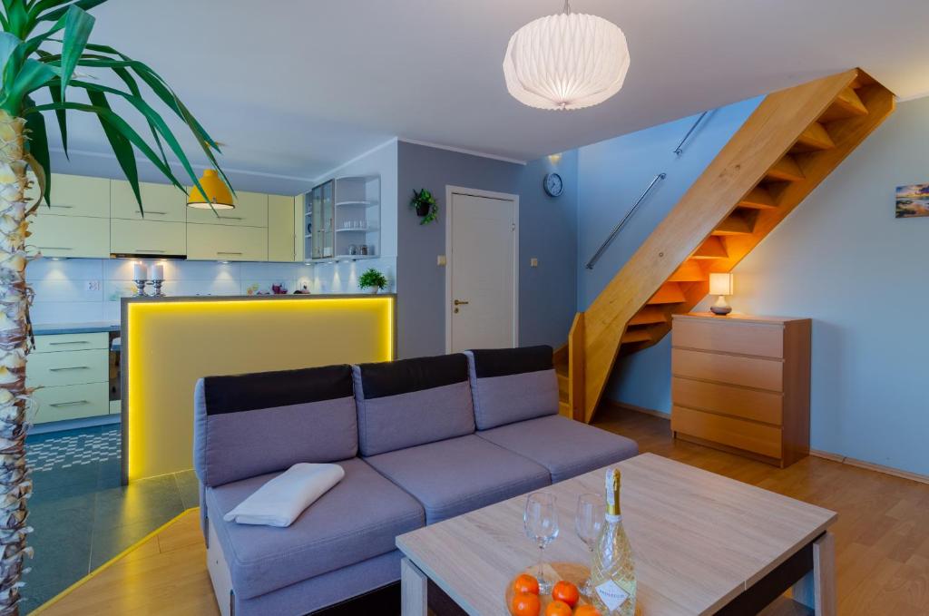 Holiday Home Neptun 12 dwupoziomowy 2 lazienki 2 sypialnie balkon 전경