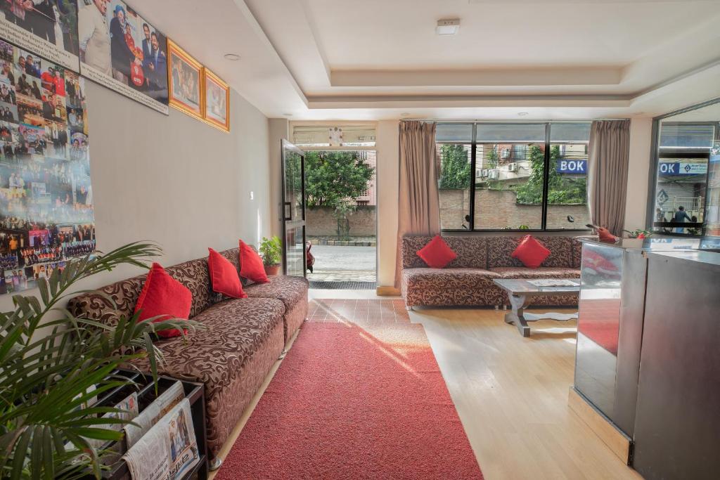 Lobby, OYO 123 Hotel Prince Plaza in Kathmandu