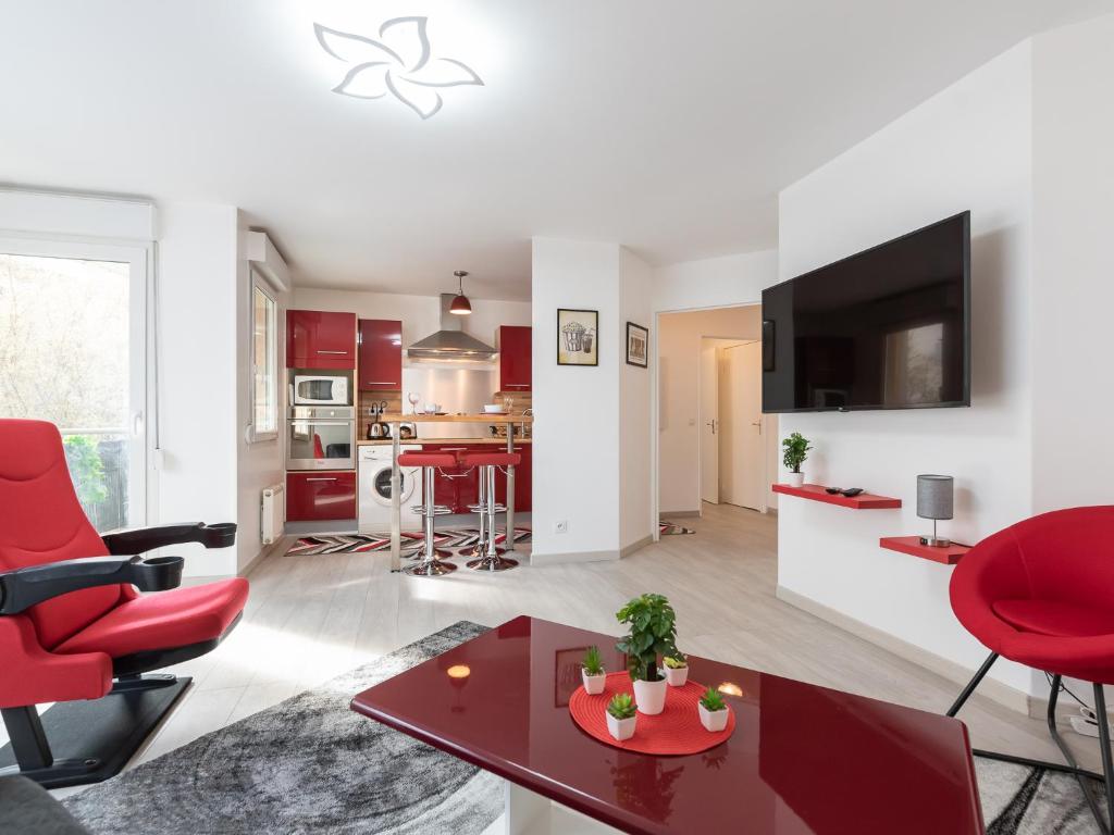 LE STELLA - HYPERCENTRE GARAGE GRATUIT WiFi NETFLIX AMAZON PRIME PROCHE PARC TETE D'OR - 3
