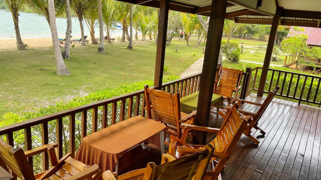 코 야오 시뷰 방갈로 전경