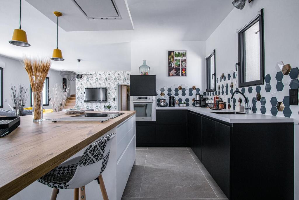 Maison contemporaine - grand jardin et piscine privée - 4