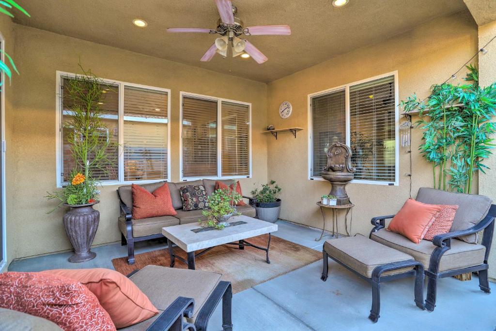 Desert Hot Springs Escape with Hot Tub and Yard!