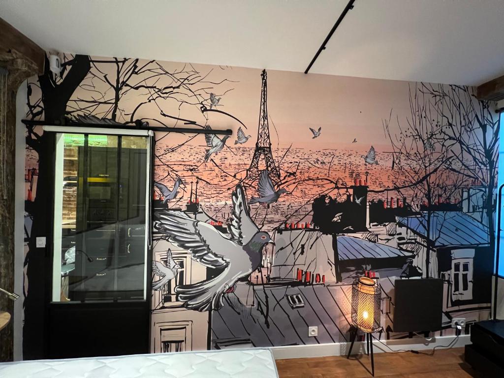 GOOD VIBES Luxurious Loft in Paris 11th, with AC & table football - 4
