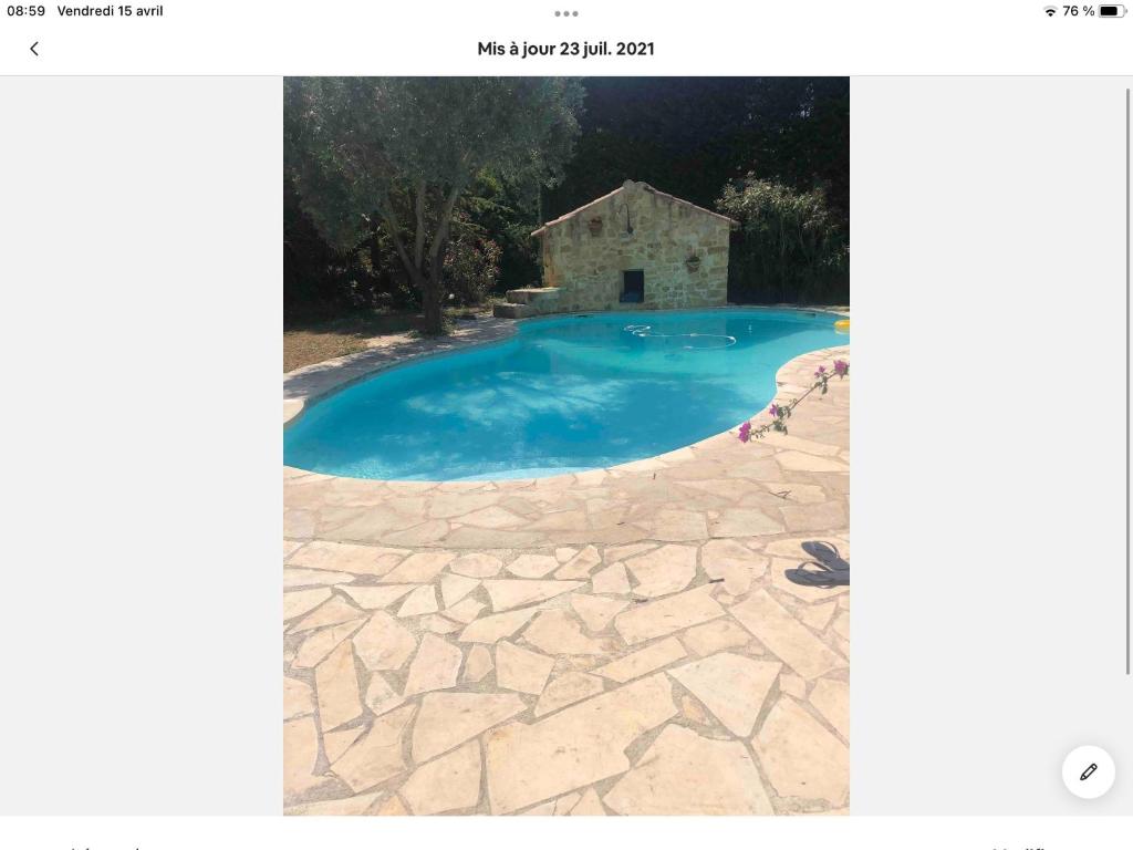 Studio Oustaou accès piscine - 2
