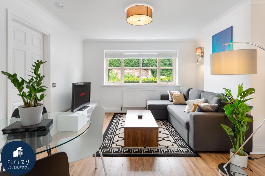 FLATZY - Quiet Sefton Park Luxury Apartment, Liverpool