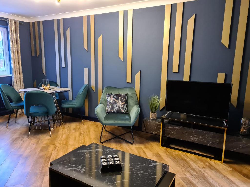 Stunning 2 bed house near coastal path/lake/beach 전경
