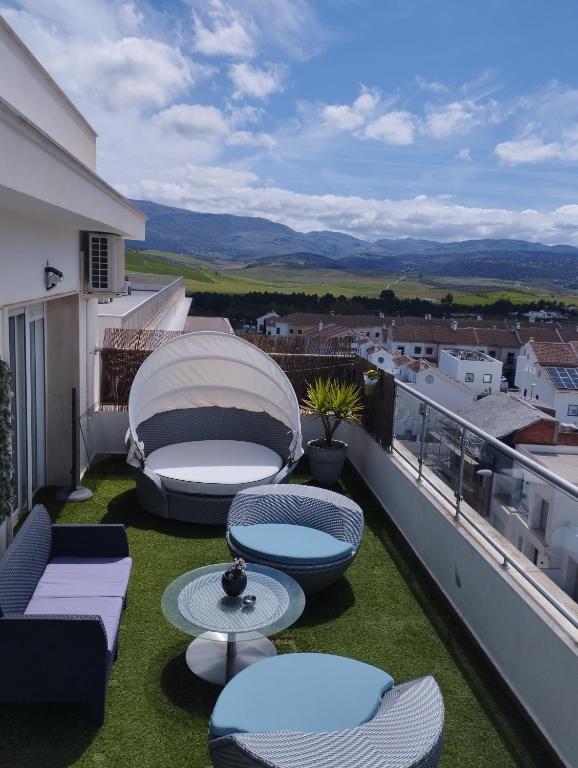 ATICO RILQUE Apartamentos Independientes con Jacuzzi Privado y Terraza en Ronda 전경