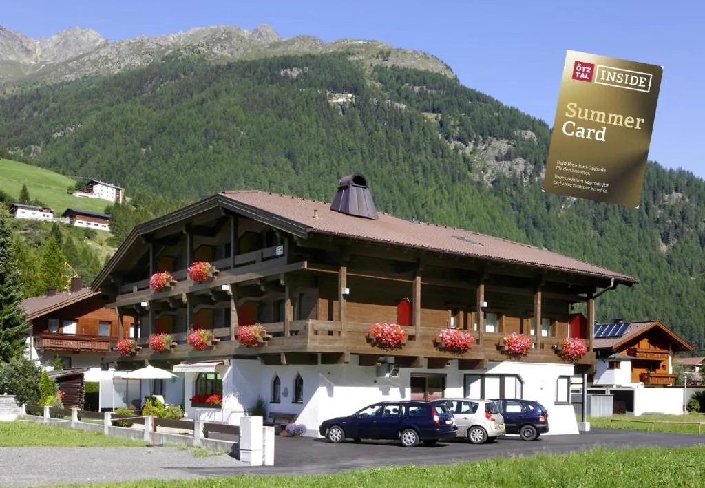 Hotel Garni Maria Theresia Summer Card inklusive, hotell Söldenis