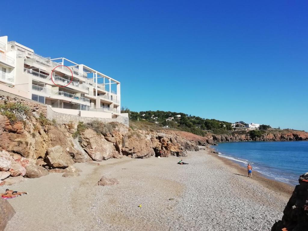 Studio Cabine Sète Corniche Vue Mer 1ère ligne - 4