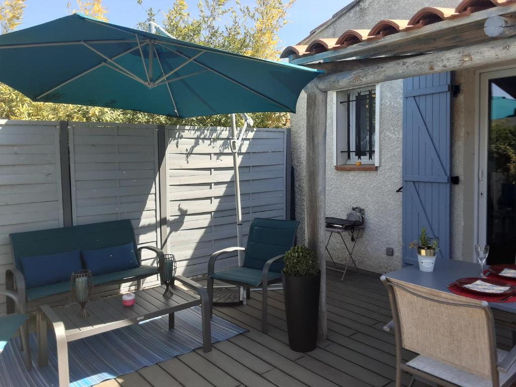 Bord Verdon T2 Maisonnette 35m2 Climatisation - Terrasse 25m2-classé 3étoiles - 3