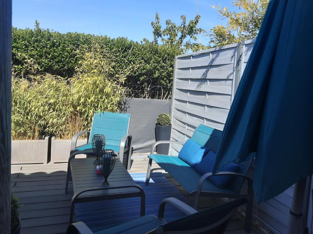 Bord Verdon T2 Maisonnette 35m2 Climatisation - Terrasse 25m2-classé 3étoiles - 4