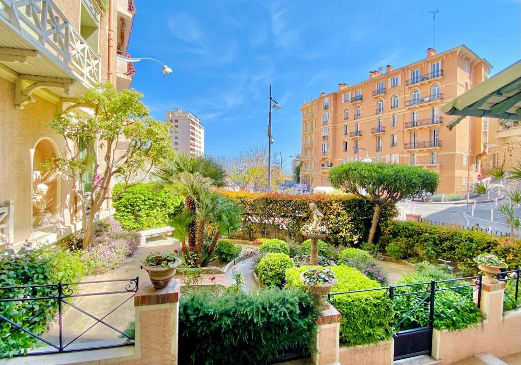 Designer Garden View AC, Fiber Wifi Heart of Monaco - 5