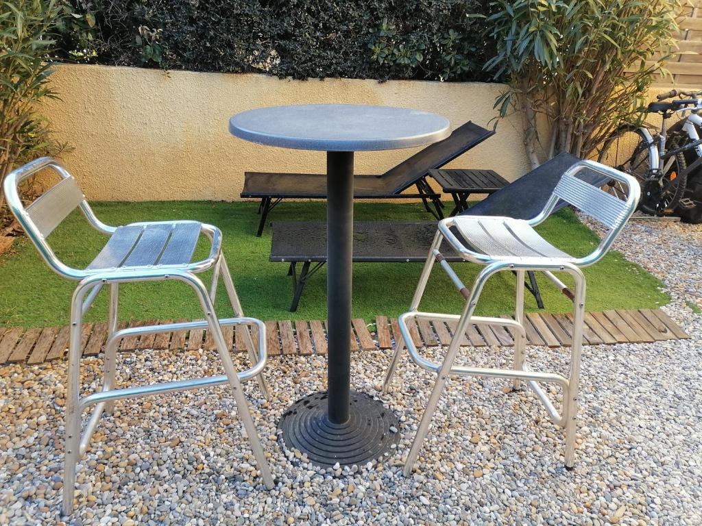 Studio cabine valras plage 300m de la mer - 1