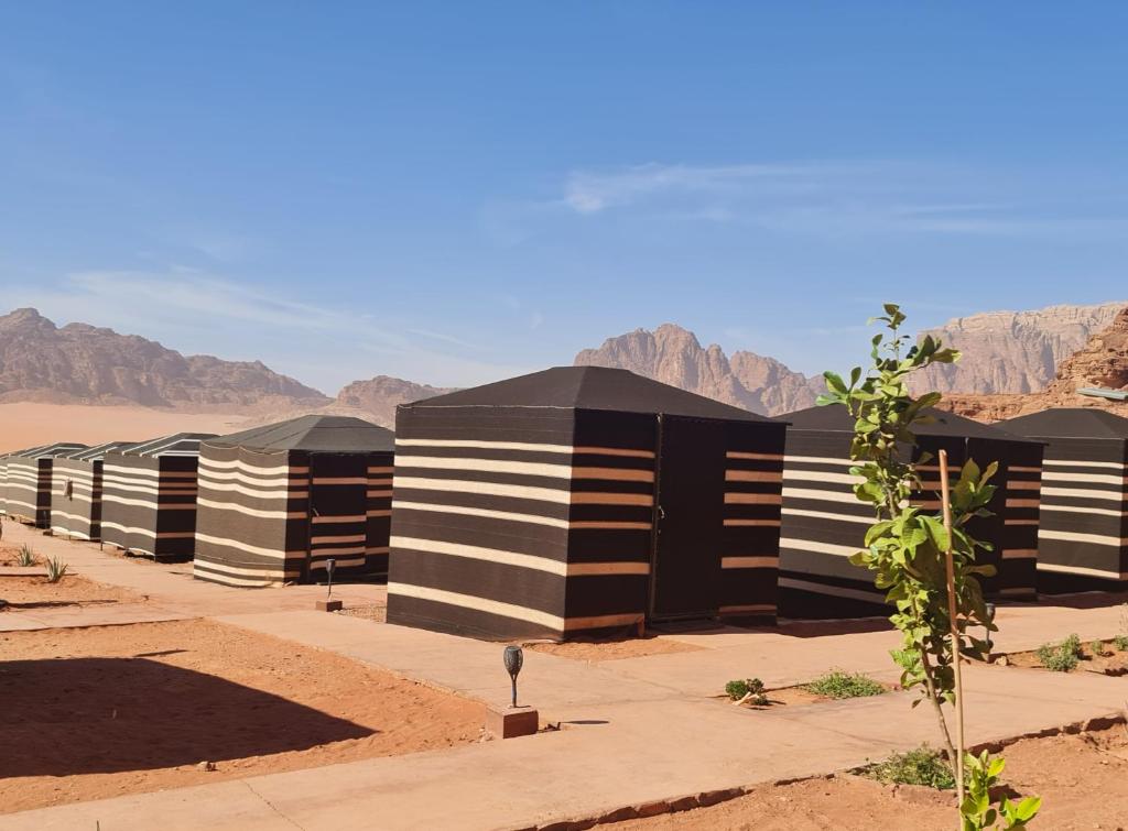 Exterior view, Wadi Rum Caravan Camp in Wadi Rum