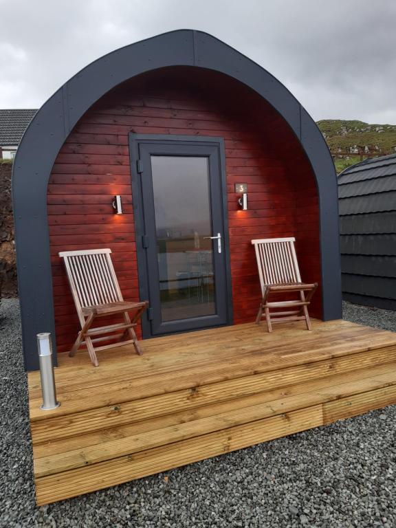 Loch Caroy Pods photo