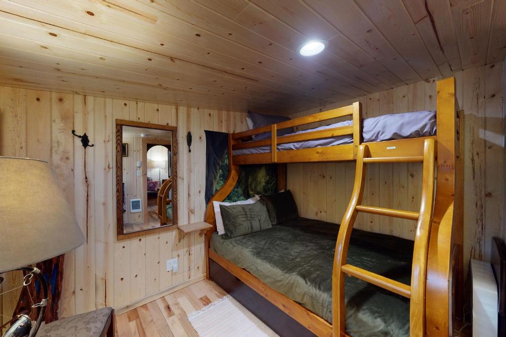 Ice Creek Hollow Wood Den at Wallowa Lake photo