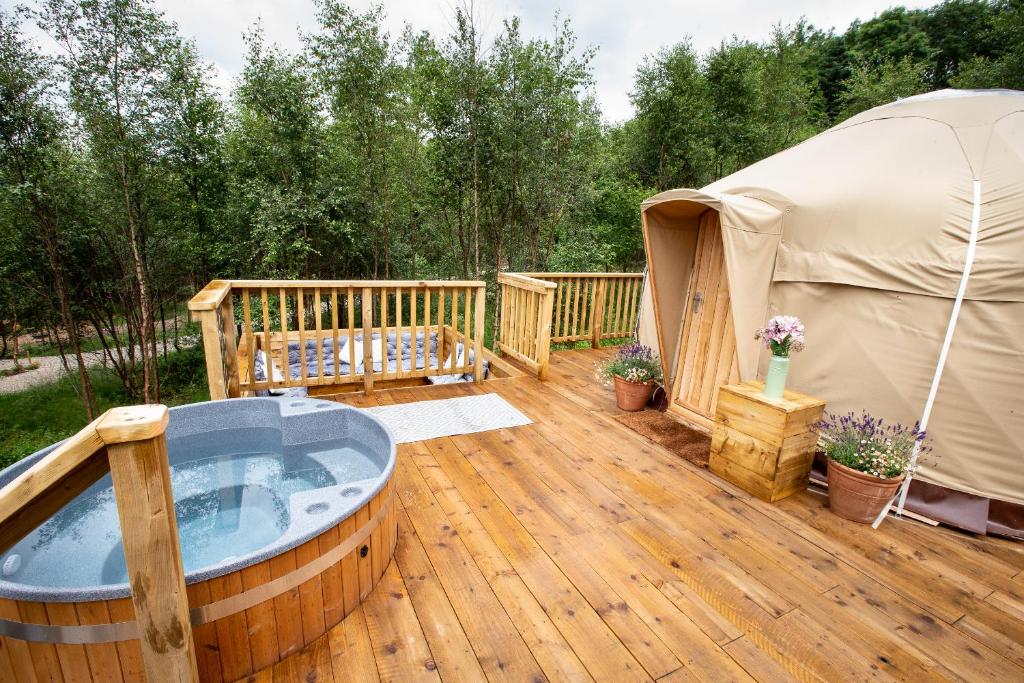 Yurtshire Eavestone Lake - Birch Yurt photo 4