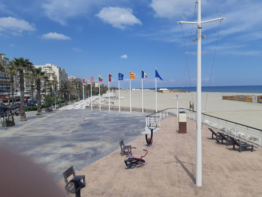 IPANEMA Canet en Roussillon Appartement climatisé Vue mer 41 m2 - 5