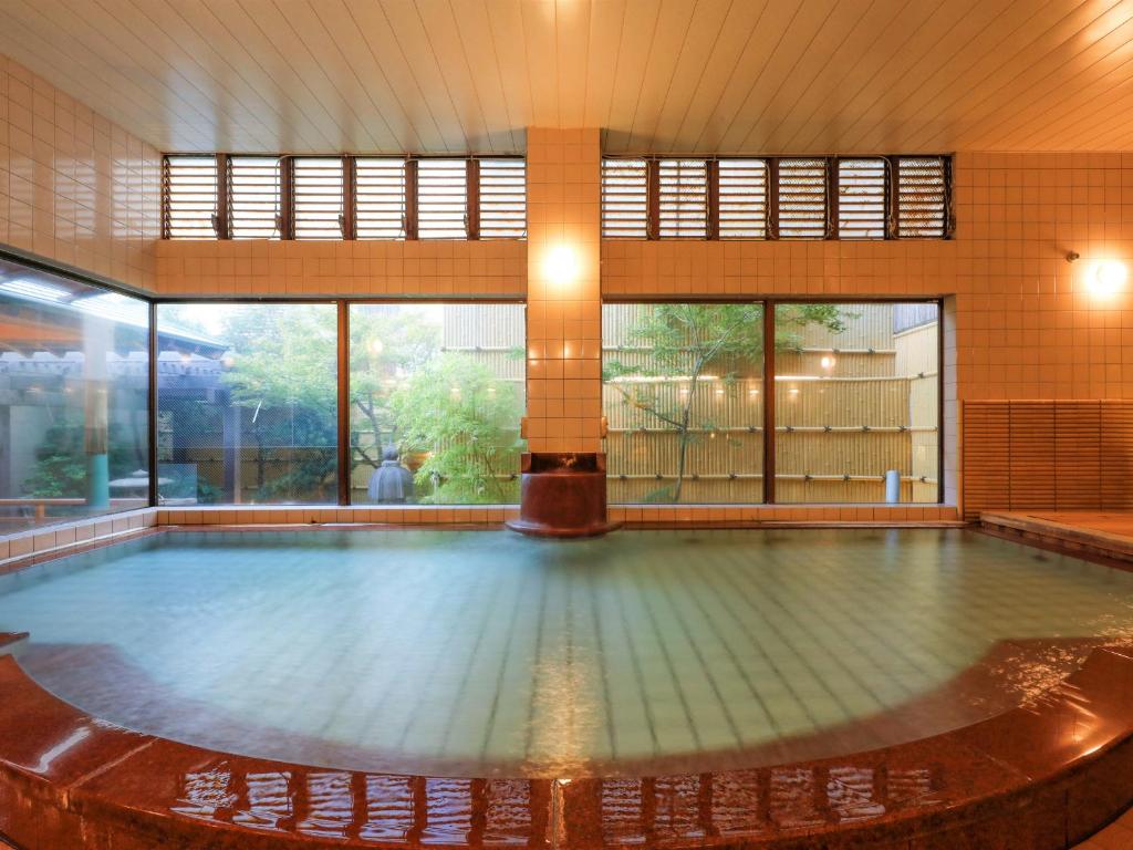 Hot spring bath, Ikoitei Kikuman in Yonago